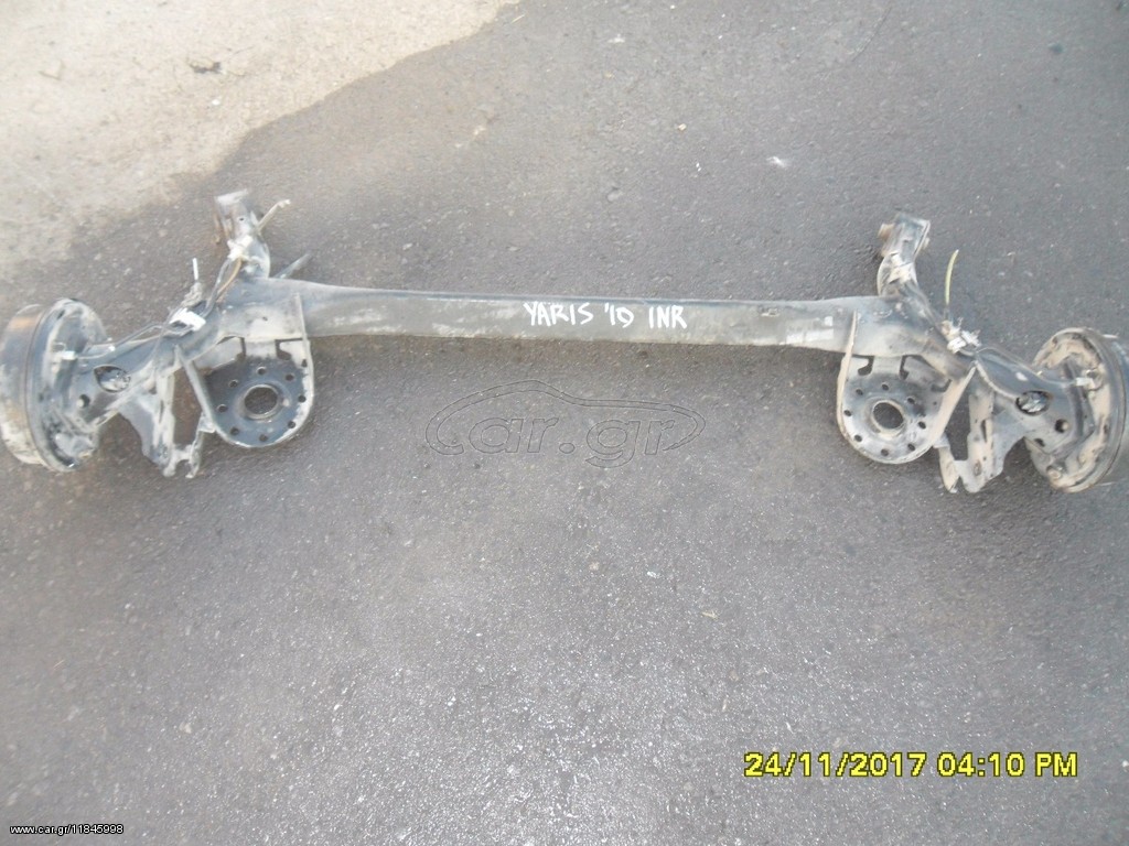 ΠΙΣΩ ΑΞΟΝΑΣ TOYOTA YARIS 2009-2014 ΒΕΝΖΙΝΗΣ-DIESEL