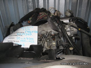 ΚΙΝΗΤΗΡΑΣ RENAULT 1.9TD, ΚΩΔΙΚΟΣ ΚΙΝΗΤΗΡΑ F9QA734, 80HP, MOD 1999-2003