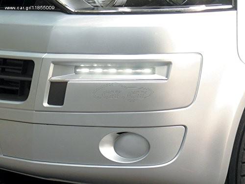 Καλύμματα προφυλακτήρα VW Transporter/Multivan T5 (09-15) Με LED Φώτα Ημέρας