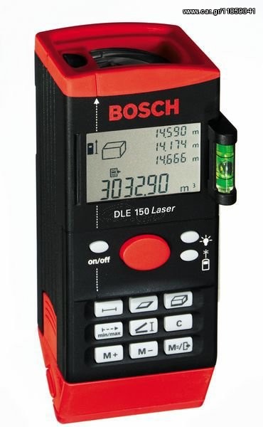 Μετρητής αποστάσεων με laser DLE150 0601098303 BOSCH