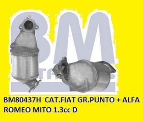 Καταλύτης FIAT GRANDE PUNTO + ALFA ROMEO MITO 1.3cc D 05-