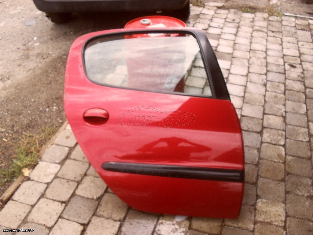 ΠΟΡΤΑ ΠΙΣΩ ΔΕΞΙΑ PEUGEOT 206