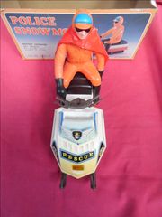 VINTAGE POLICE SNOW MOBILE της δεκαετίας του '70