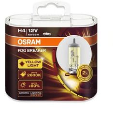 Λάμπες Κίτρινες OSRAM H4 60/55W 2600K Κωδικός ST379...Sound☆Street......