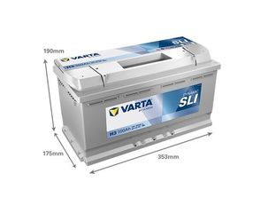 Μπαταρία VARTA H3 DYNAMIC SLI 100AH 600402093 ...SoundStreet...