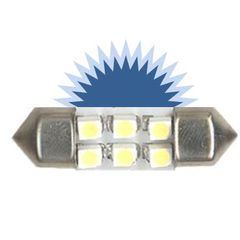 Σωληνωτή LED SMD blue 31mm 24V Κωδικός 60912...SoundStreet...