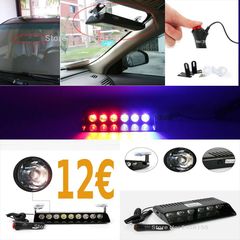 Strobe Flash 6LED Police Light 36watt μόνο 12 ευρω!!!