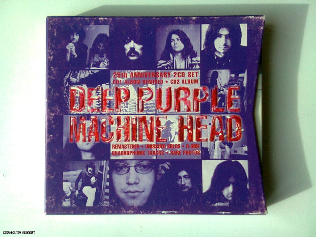 MACHINE HEAD - DEEP PURPLE 2CD Remix & Remastered Edition 1997