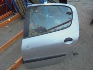 Πόρτα Πίσω Αριστερή για PEUGEOT 206 (1998 - 2002) (2A) (2C) (T3E) , (2002 - 2009) *Α* | Kiparissis - The King Of Parts