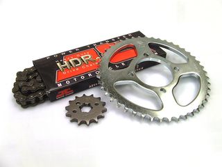 ΛΥΡΗΣ JT ΣΕΤ ΚΙΝΗΣΗΣ ΓΡΑΝΑΖΙΑ-ΑΛΥΣΙΔΑ "ΜΑΥΡΗ ΕΝΙΣΧΥΜΕΝΗ (HDR) ΑΛΥΣΙΔΑ" YAMAHA SR 125 1980-1994, JTSR/1263/843/HDR