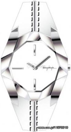 Thierry Mugler White Leather Strap 4703403