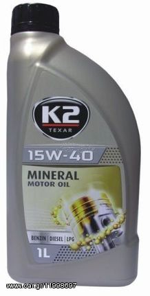 15W 40   MINERAL  SYNTHETIC  