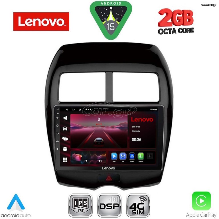 LENOVO LVF 5430_CPA (10inc) MULTIMEDIA TABLET for MITSUBISHI ASX mod. 2009-2020 – PEUGEOT 4008 mod. 2012-2018....SoundStreet....