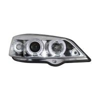 Φανάρια DECTANE Angel Eyes Opel Astra G 98-04 (Χρώμιο) Λάμπες H1, Φλας, Με διπλό Δαχτυλίδι Angel ..