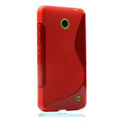 Θήκη κινητού για Nokia Lumia 520 S line red