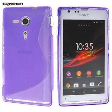 Θήκη κινητού για Sony Xperia SP S line purple