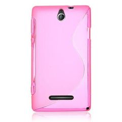Θήκη κινητού για Sony Xperia E Dual S line light pink