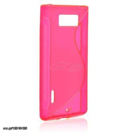Θήκη κινητού για LG Optimus L7 S line pink