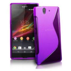 Θήκη κινητού για Sony Xperia Z S line purple