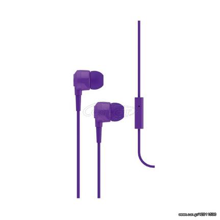 J10 In-Ear Headphones with Microphone, Purple