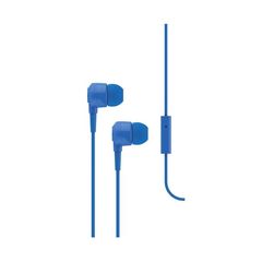 J10 In-Ear Headphones with Microphone, Blue