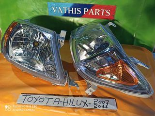 TOYOTA HILUX 2007-2011 ΦΑΝΑΡΙΑ ΜΠΡΟΣΤΑ ΑΝΤΑΛΛΑΚΤΙΚΑ ΜΕΤΑΧΕΙΡΙΣΜΕΝΑ