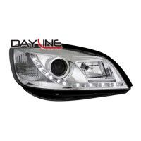 Φανάρια DECTANE Dayline Opel Zafira 99-05 (Χρώμιο) Λάμπες H1, Φλας, Ηλεκτρική ρύθμιση ύψους. 