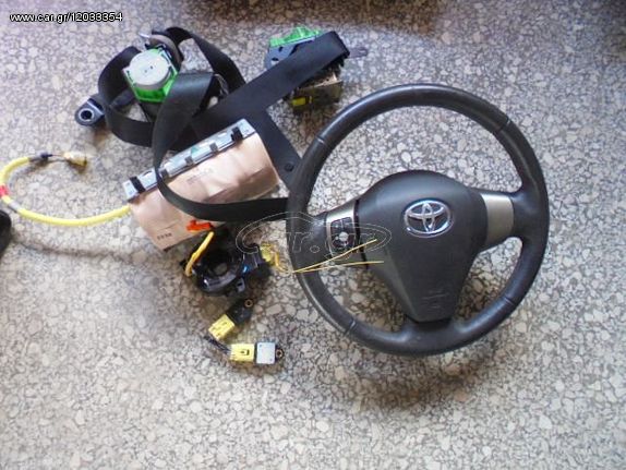 Σετ Αερόσακων Εμπρός (με Ταμπλό) για TOYOTA YARIS (2006 - 2009) (KL9) , (2009 - 2012) (XP90) | Kiparissis - The King Of Parts