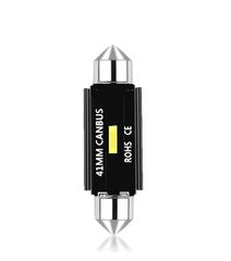 LED Σωληνωτό 41mm CANBUS Λευκό φως 12V Κωδικός XF244....SoundStreet....