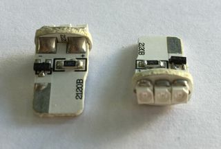 Led T10 3 SMD Μπλε χρώμα Κωδικός 33151..SoundStreet.....