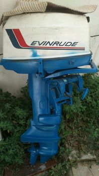 Evinrude '72 fastwin 20hp 2χρονη 360cc