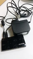  belkin  Υψηλής ταχύτητας USB 2.0 4-Port Mobile Hub   belkin hi-speed usb 2.0 4-port mobile hub