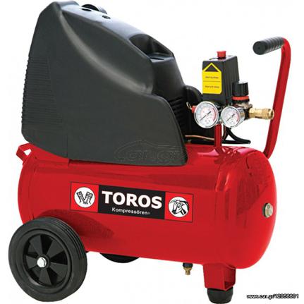 Αεροσυμπιεστής μονομπλόκ oil-free TOROS ZBW60-24L (40148)