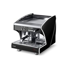 Wega Polaris Evd 1  +SPIW Group Μαύρη Αυτόματη Δοσομετρική Μηχανή Espresso