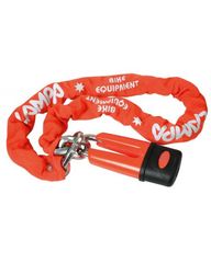 Poker 2 in 1, super strong chain and padlock - 120 cm