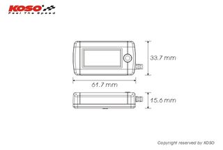  koso tachometer mini-thumb-1