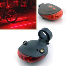 Φώτα Ποδηλάτου Υψηλής Ορατότητας 5x Ultra Bright LED + 2x Laser Beam - OEM-thumb-2