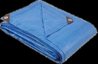 Μουσαμάς λινάτσα 10m x 12m. 90gr/τ.μ.