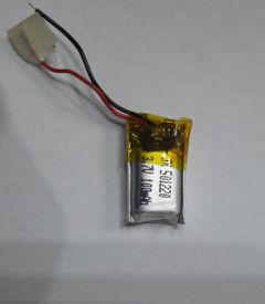 Μπαταρία Polymer Lithium 3,7V 100mAh 21*16*0,6-thumb-1