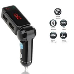 Bluetooth USB MP3 Player & Φορτιστής 2x USB 2A αυτοκινήτου - Car FM Transmitter