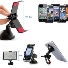 Βάση στήριξης κινητού με βεντούζα για smartphone, Mp3 και GPS για αυτοκίνητο - 37204-thumb-1