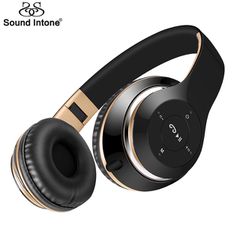 BT-09 Bluetooth Headphones Wireless Stereo Headsets earbuds Black Silver