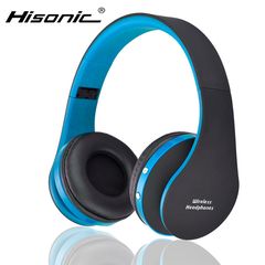 Hisonic Bluetooth Headset Wireless Headphones SUN8252 Γαλάζιο