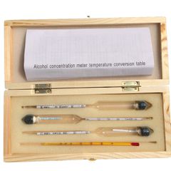 Μετρητής αλκοόλ για κρασί τσίπουρο ουίσκι βότκα 0 έως 100 βαθμούς - 0-80Alcohol
