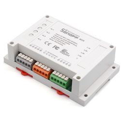 Ασύρματος WiFi controller διακόπτης 4 καναλιών για κινητά IOS Android 10A/2200W - SONOFF 4CH