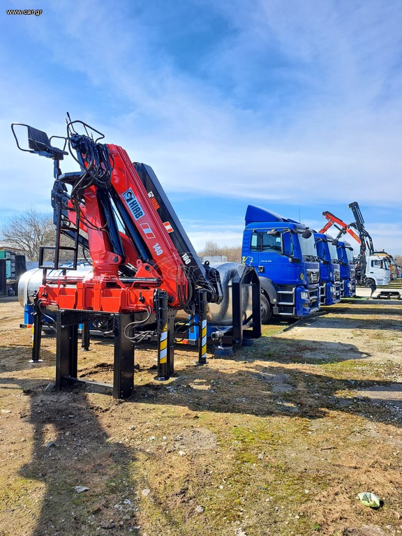 Γερανοί Hiab 2009 HIAB 140 χειριστηριο πανω.HIAB 140-3s HIAB100-3s