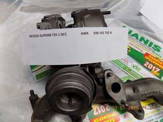 TURBO SKODA SUPERB  1.9CC  TDI  AWX
