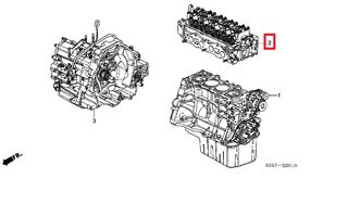 ΚΥΛΙΝΔΡΟΚΕΦΑΛΗ ΚΑΙΝ. HONDA 10003PMAE01HK0