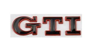 Μεταλλικό Λογότυπο αυτοκόλλητο GTI Κωδικός EM072.....SoundStreet.....