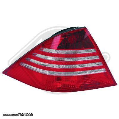 MERCEDES S CLASS W220 LED ΠΙΣΩ ΦΑΝΑΡΙΑ ΚΟΚΚΙΝΑ-ΛΕΥΚΑ / RED - WHITE